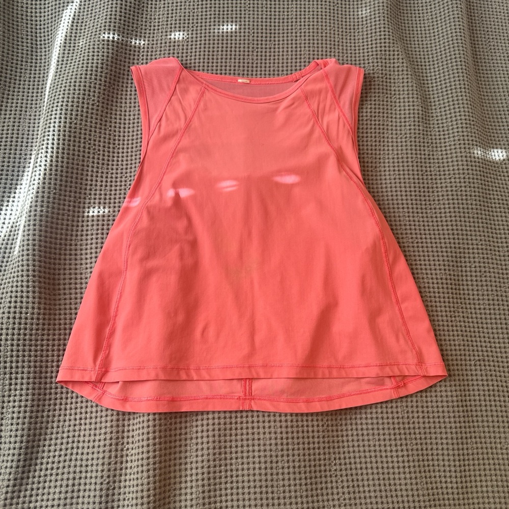 Lululemon Athletica Pink Tank Top Discontinued
